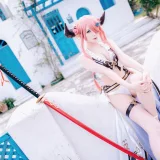 霜月shimo《碧蓝幻想・娜露梅亚》写真图集 95P｜在线预览与图包下载
