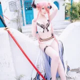霜月shimo《碧蓝幻想・娜露梅亚》写真图集 95P｜在线预览与图包下载