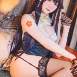 霜月shimo《碧蓝航线 吾妻旗袍》写真图集 12P+1V｜在线预览与图包下载