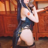 霜月shimo《碧蓝航线 吾妻旗袍》写真图集 12P+1V｜在线预览与图包下载