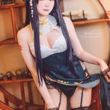 霜月shimo《碧蓝航线 吾妻旗袍》写真图集 12P+1V｜在线预览与图包下载