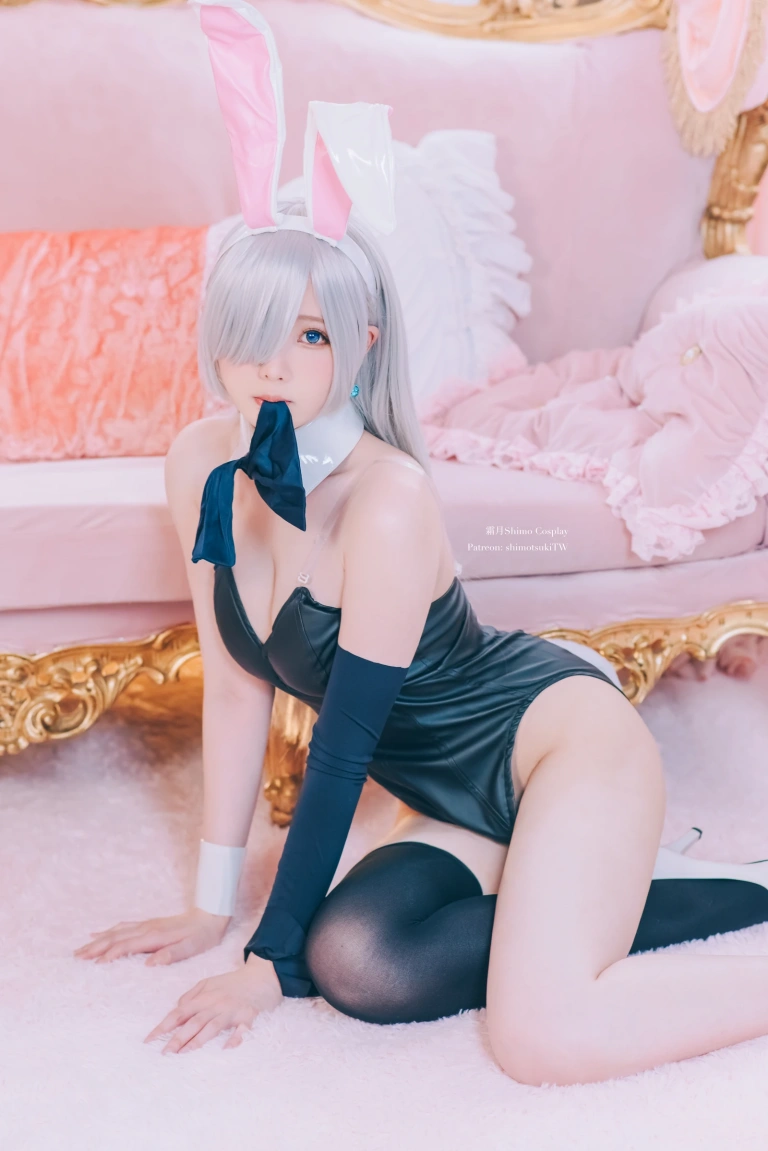 霜月shimo《七大罪 伊丽莎白 兔女郎》写真图集 16P｜在线预览与图包下载