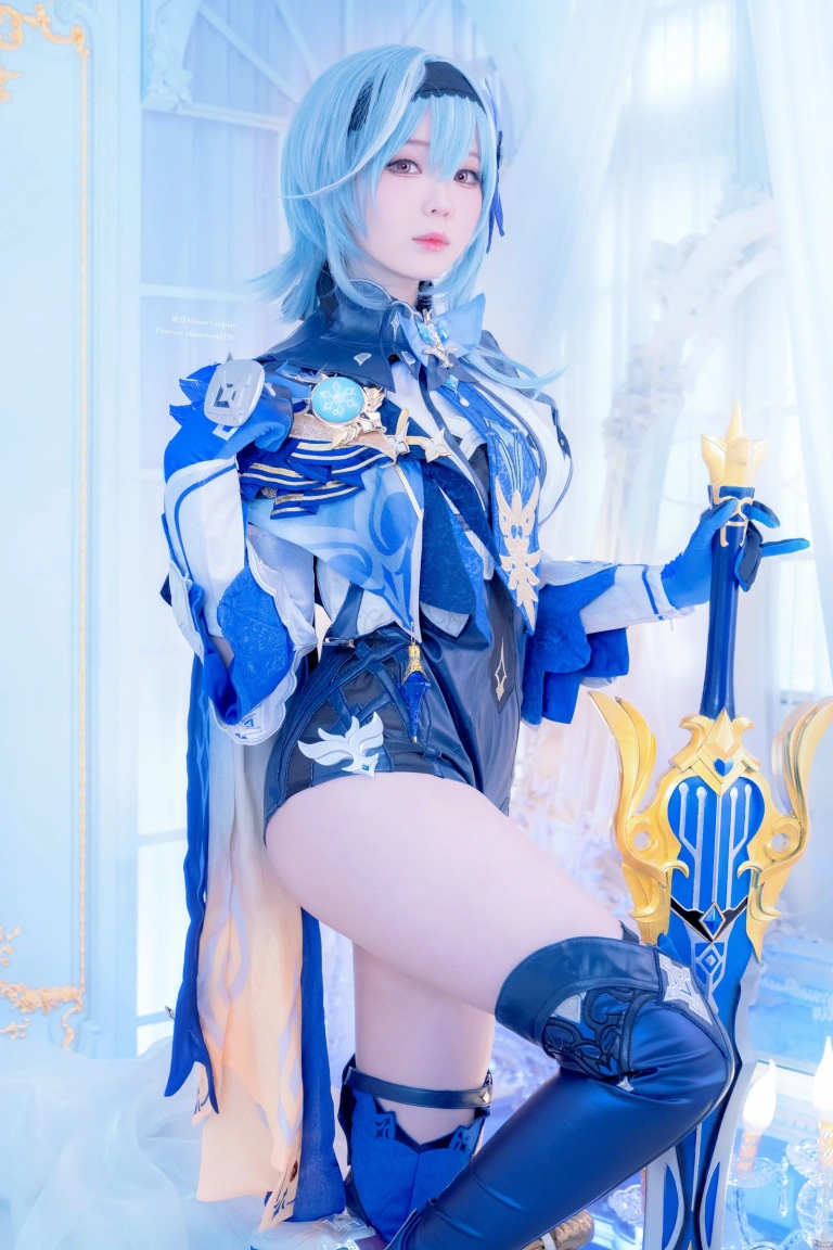 霜月shimo《Eula》写真图集 15P｜在线预览与图包下载