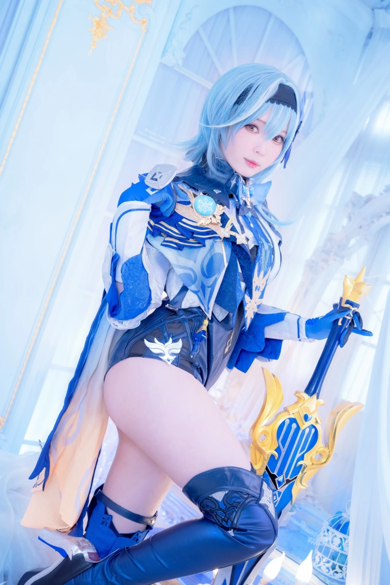 霜月shimo《Eula》写真图集 15P｜在线预览与图包下载