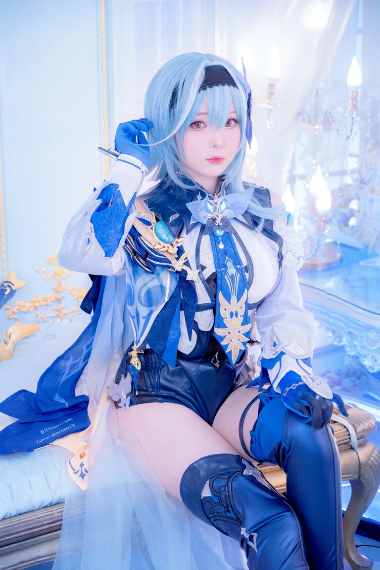 霜月shimo《Eula》写真图集 15P｜在线预览与图包下载