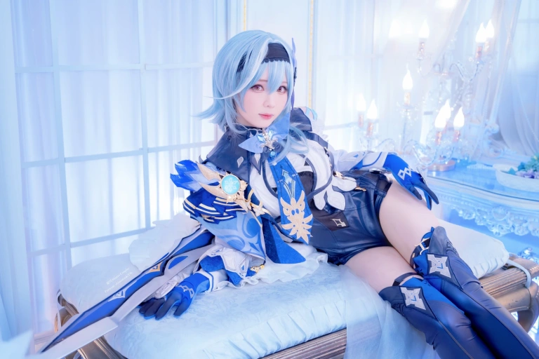 霜月shimo《Eula》写真图集 15P｜在线预览与图包下载