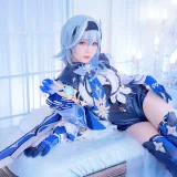 霜月shimo《Eula》写真图集 15P｜在线预览与图包下载