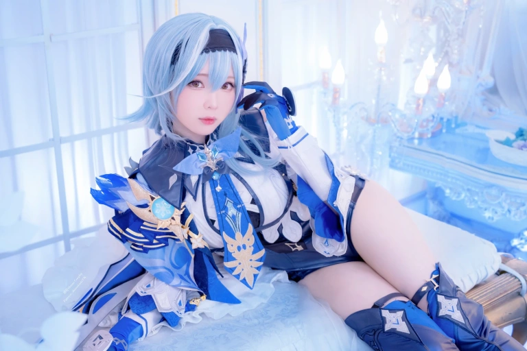 霜月shimo《Eula》写真图集 15P｜在线预览与图包下载