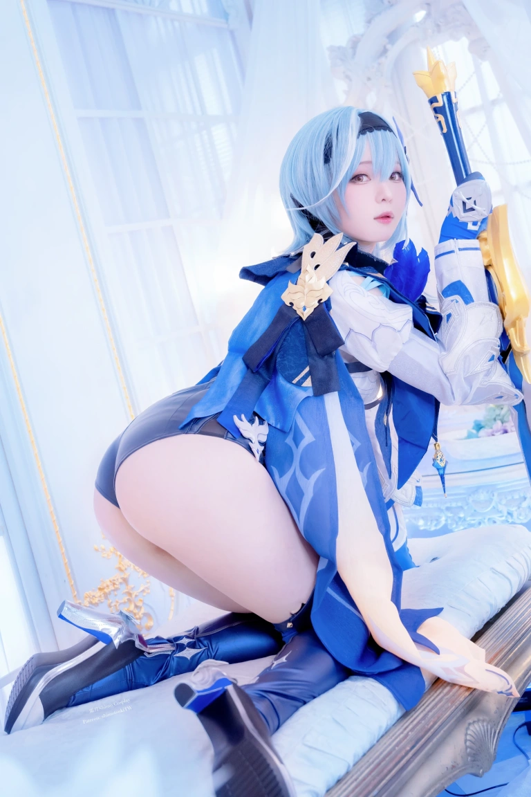 霜月shimo《Eula》写真图集 15P｜在线预览与图包下载