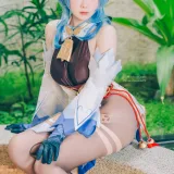 霜月shimo《Ganyu》写真图集 15P｜在线预览与图包下载