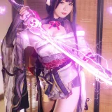 霜月shimo《Raiden Shogun》写真图集 15P｜在线预览与图包下载