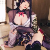 霜月shimo《Raiden Shogun》写真图集 15P｜在线预览与图包下载