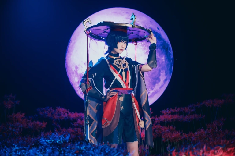 霜月shimo《Scaramouche》写真图集 12P｜在线预览与图包下载