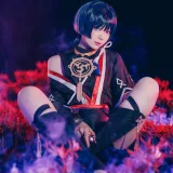 霜月shimo《Scaramouche》写真图集 12P｜在线预览与图包下载