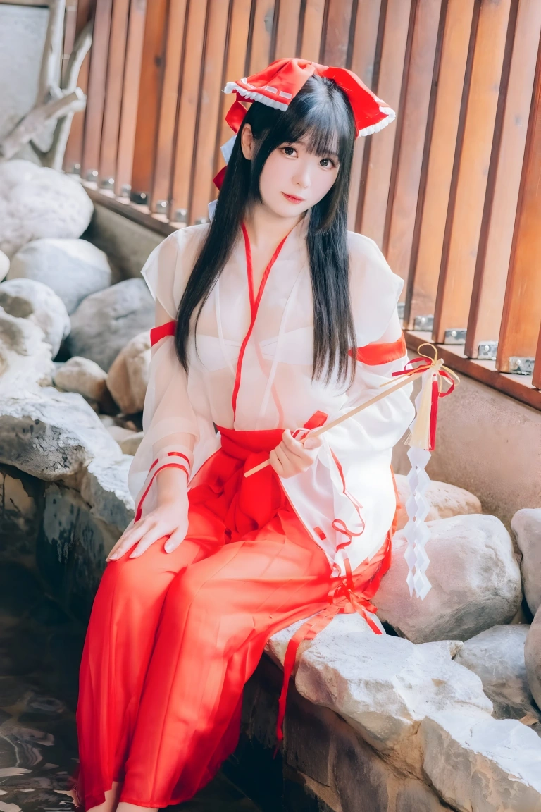霜月shimo《See Through Miko》写真图集 42P｜在线预览与图包下载