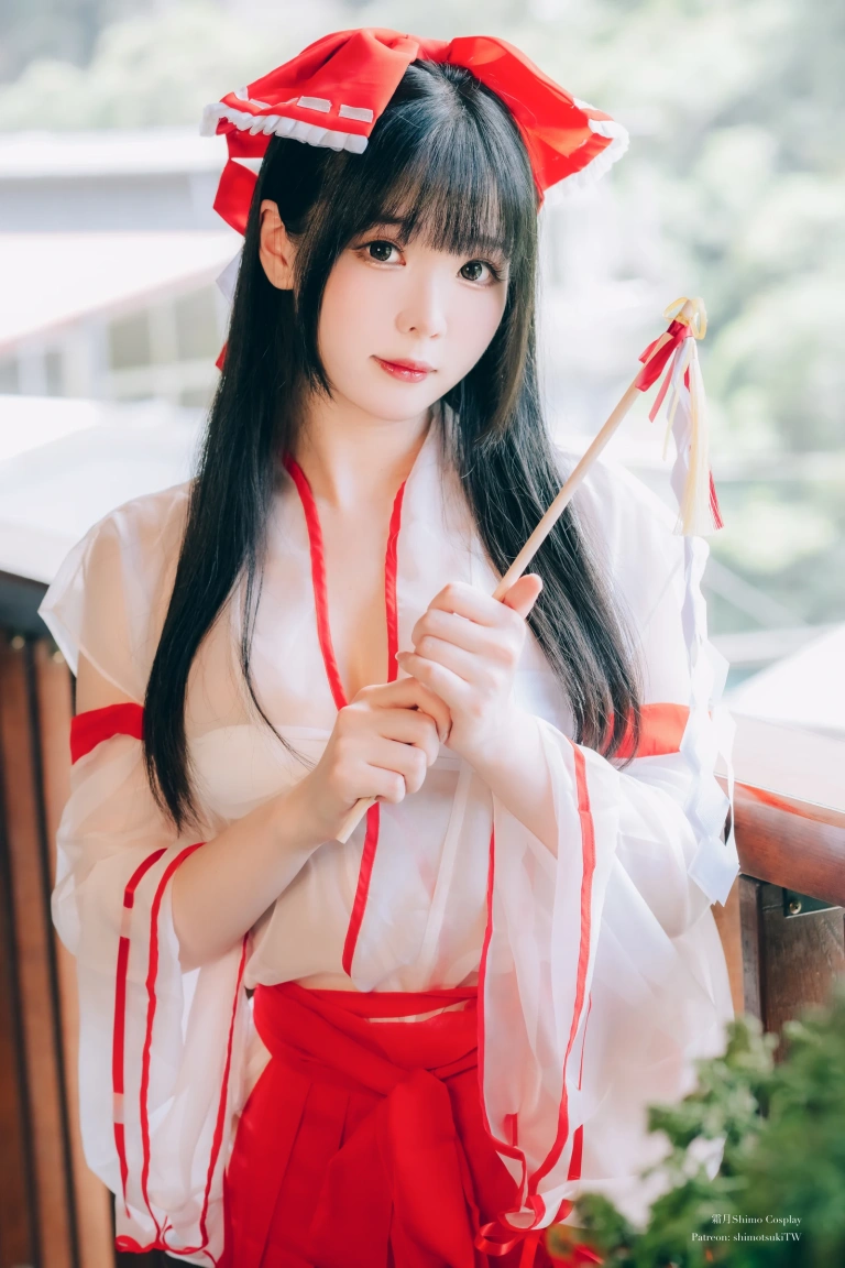 霜月shimo《See Through Miko》写真图集 42P｜在线预览与图包下载