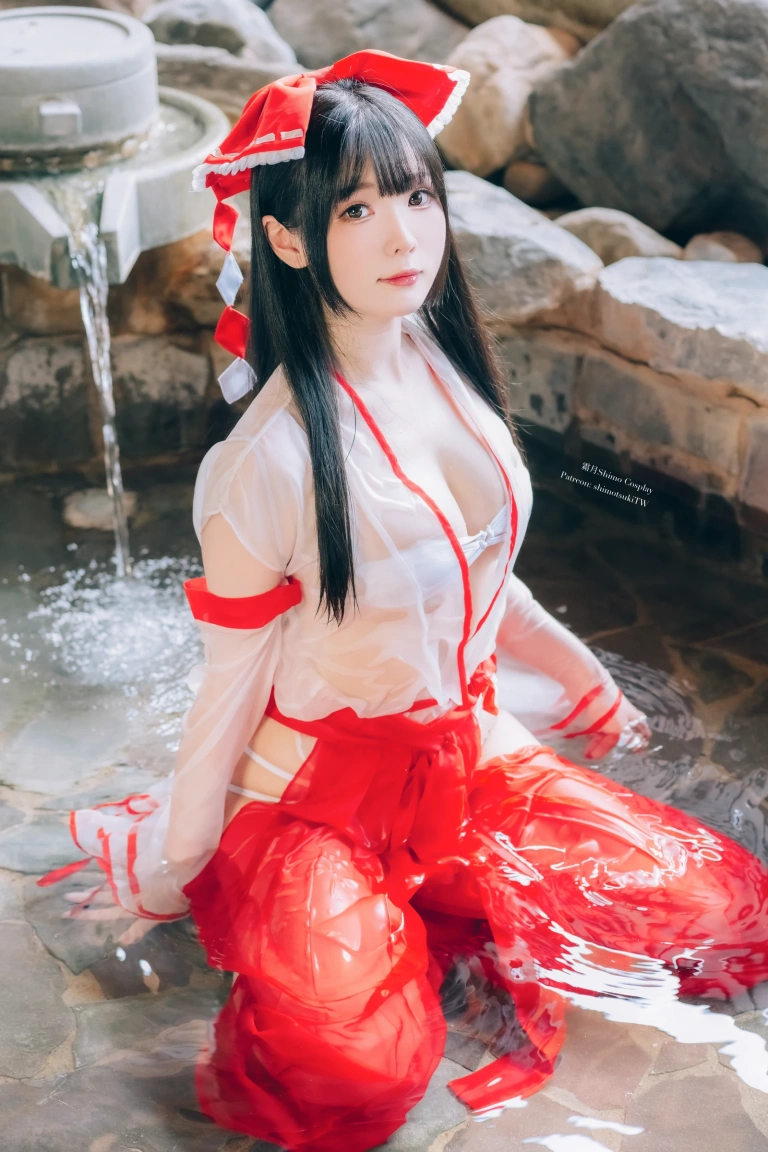 霜月shimo《See Through Miko》写真图集 42P｜在线预览与图包下载