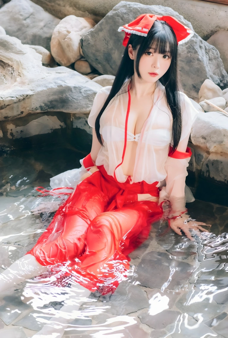 霜月shimo《See Through Miko》写真图集 42P｜在线预览与图包下载
