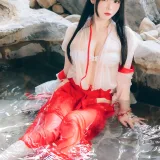 霜月shimo《See Through Miko》写真图集 42P｜在线预览与图包下载