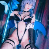 霜月shimo《Succubus Ganyu（甘雨魅魔）》写真图集 16P｜在线预览与图包下载