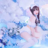 霜月shimo《White Bear》写真图集 16P｜在线预览与图包下载