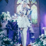 霜月shimo《崩坏星穹铁道 遐蝶》写真图集 23P｜在线预览与图包下载