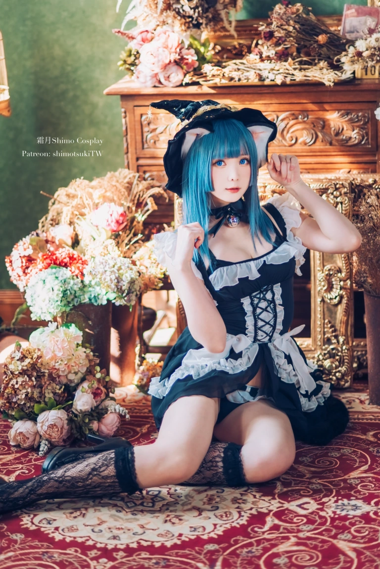 霜月shimo《Original Cat Witch》写真图集 14P｜在线预览与图包下载