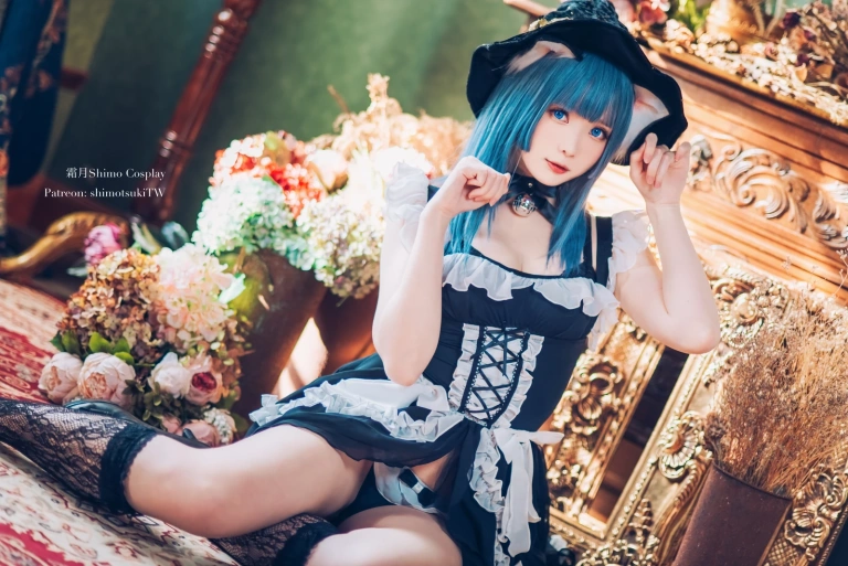 霜月shimo《Original Cat Witch》写真图集 14P｜在线预览与图包下载
