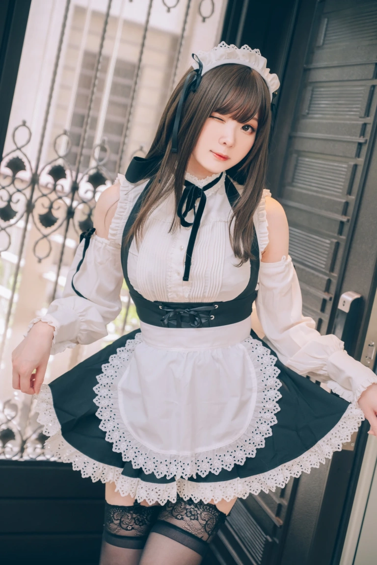 霜月shimo《女僕圖鑑 Shimo’s Maid Collection vol.02》写真图集 115P｜在线预览与图包下载