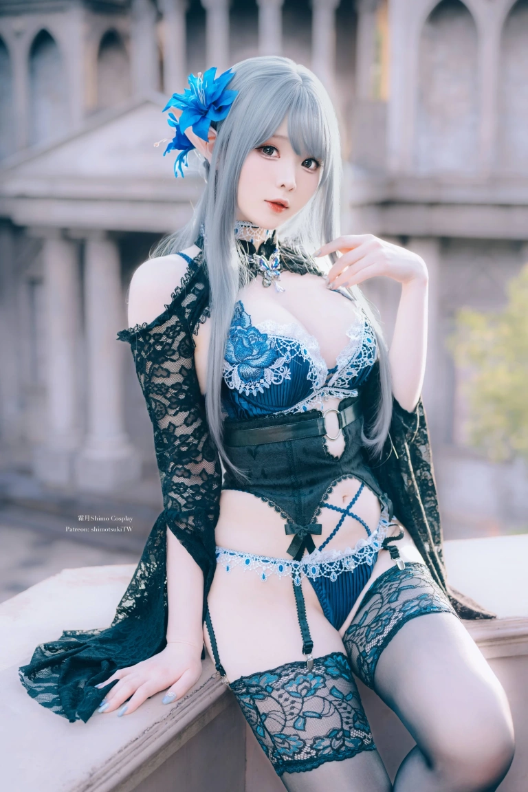 霜月shimo《Original Dark Elf》写真图集 16P｜在线预览与图包下载