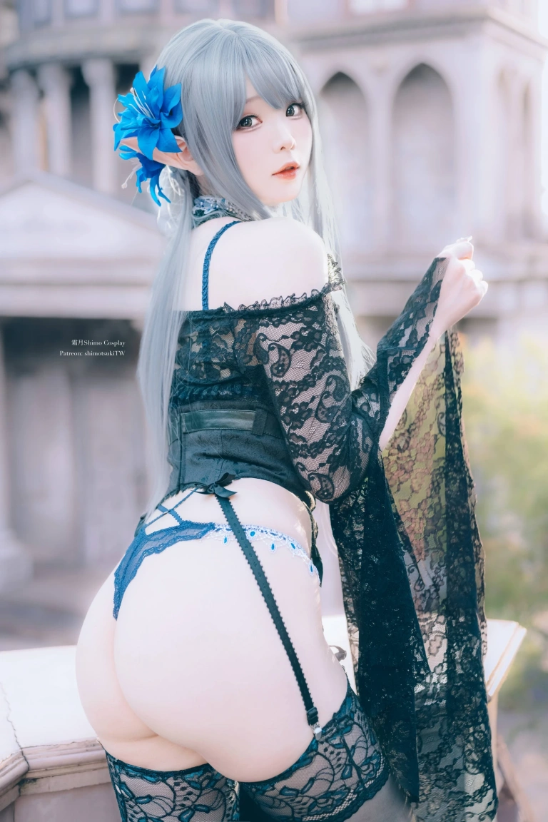 霜月shimo《Original Dark Elf》写真图集 16P｜在线预览与图包下载