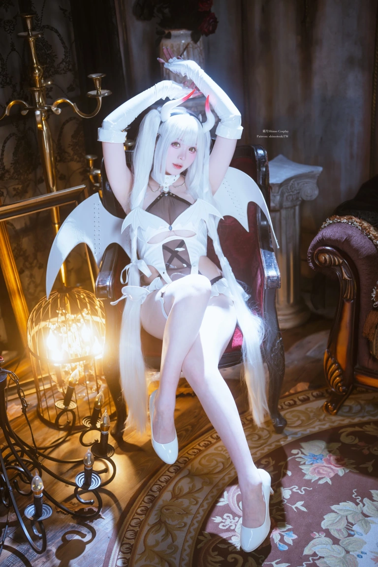 霜月shimo《Blanc Demon》写真图集 21P｜在线预览与图包下载