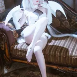 霜月shimo《Blanc Demon》写真图集 21P｜在线预览与图包下载