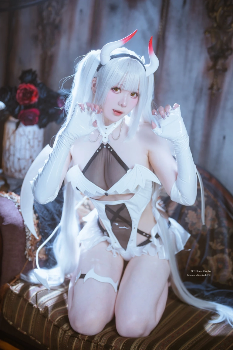 霜月shimo《Blanc Demon》写真图集 21P｜在线预览与图包下载