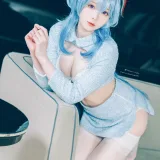 霜月shimo《Ganyu lingerie》写真图集 15P｜在线预览与图包下载