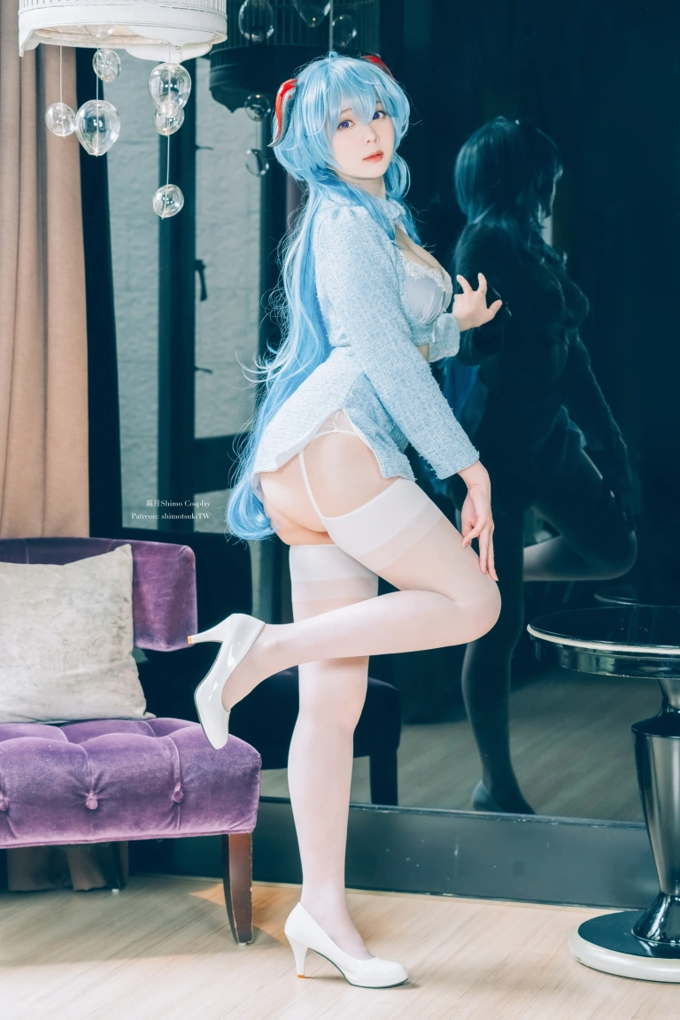 霜月shimo《Ganyu lingerie》写真图集 15P｜在线预览与图包下载