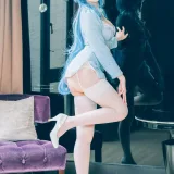 霜月shimo《Ganyu lingerie》写真图集 15P｜在线预览与图包下载