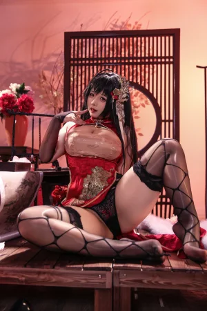 soso嗖嗖《双人柴郡大凤》写真图集 38P｜在线预览与图包下载