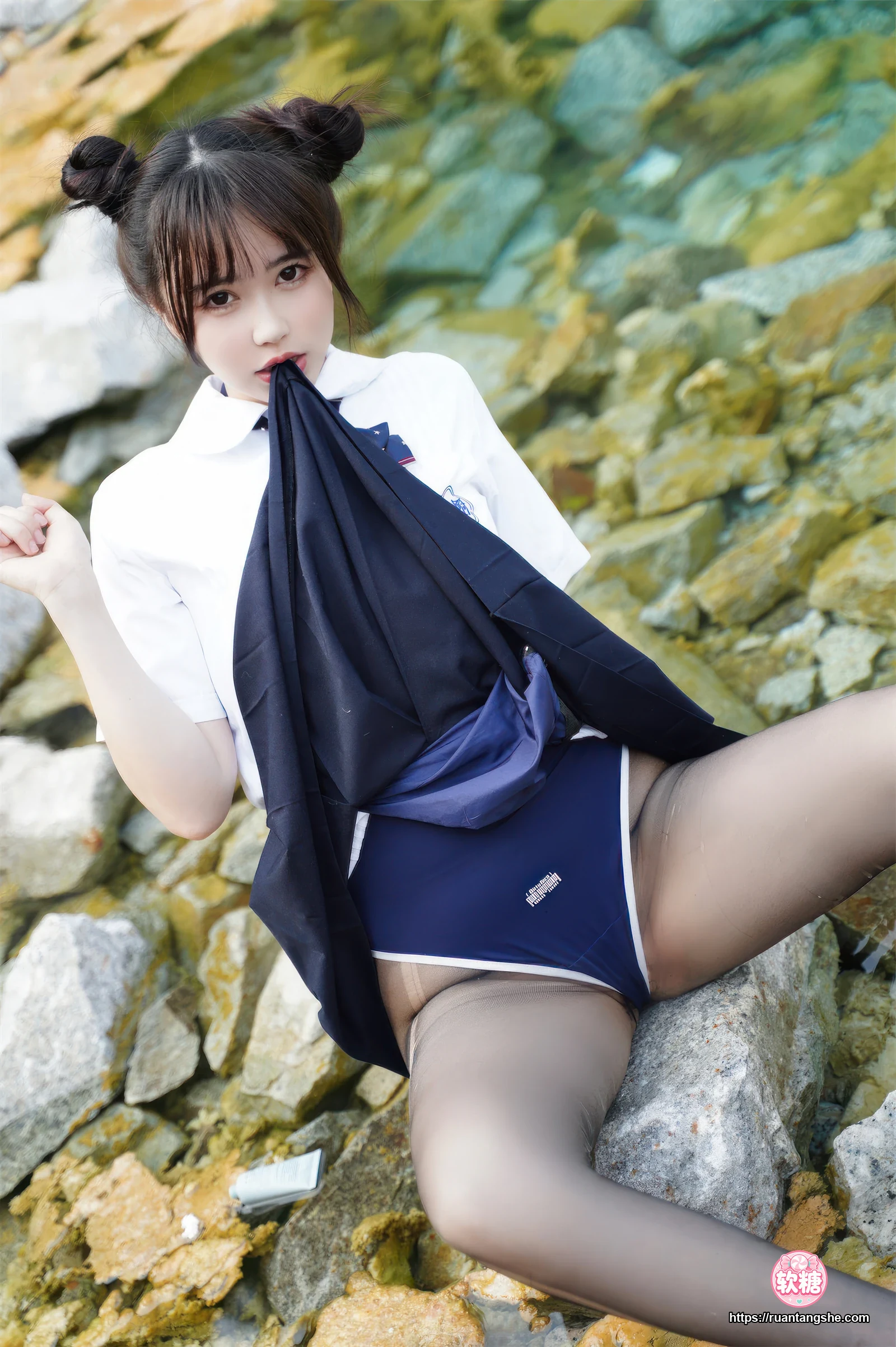 Tina很妖孽呀 Tina很妖孽呀 NO.028 - 小溪体操服死库水JK