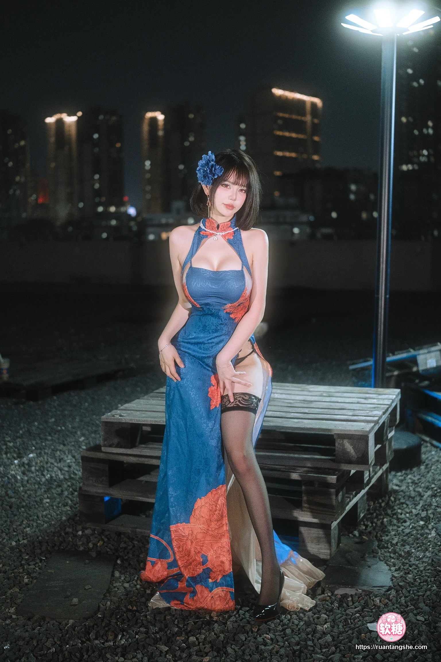 Tina很妖孽呀 Tina很妖孽呀 NO.036 - 碧蓝航线 建武旗袍