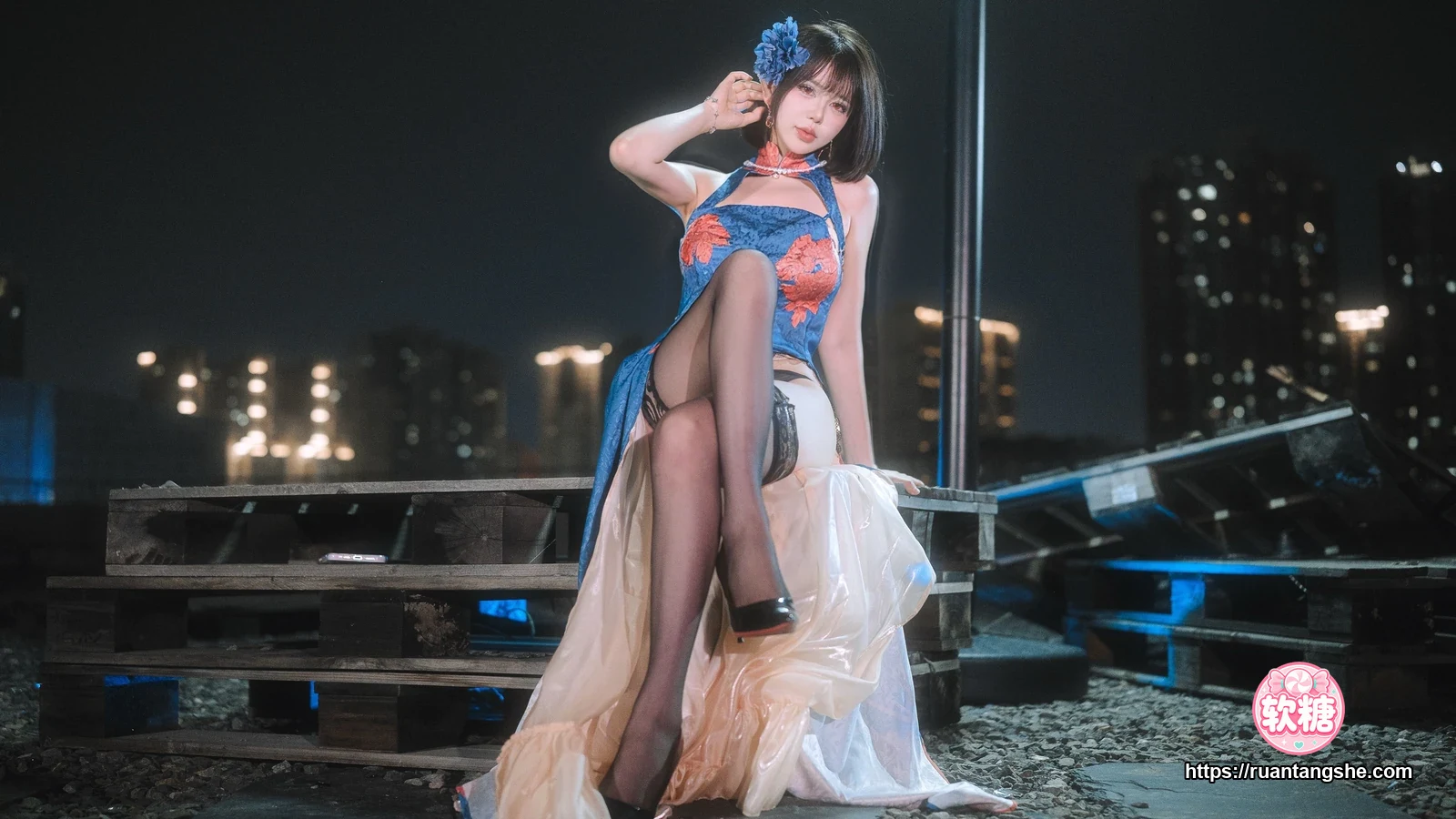 Tina很妖孽呀 Tina很妖孽呀 NO.036 - 碧蓝航线 建武旗袍