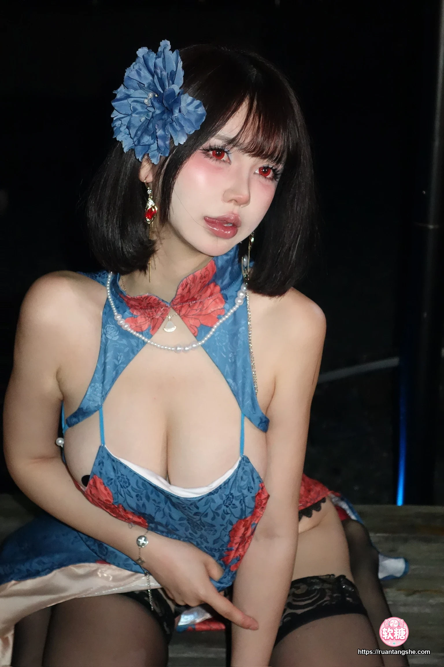 Tina很妖孽呀 Tina很妖孽呀 NO.036 - 碧蓝航线 建武旗袍