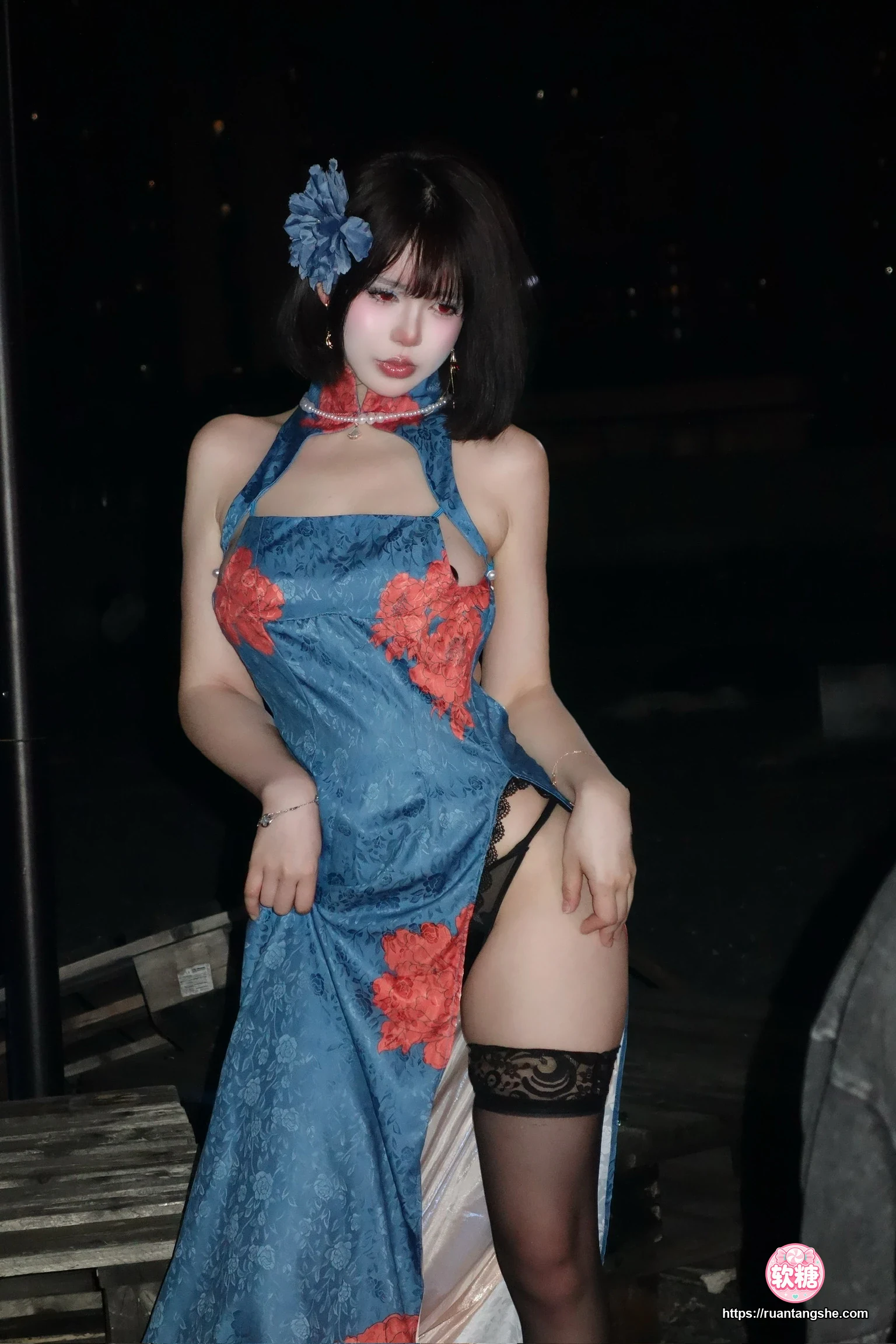 Tina很妖孽呀 Tina很妖孽呀 NO.036 - 碧蓝航线 建武旗袍
