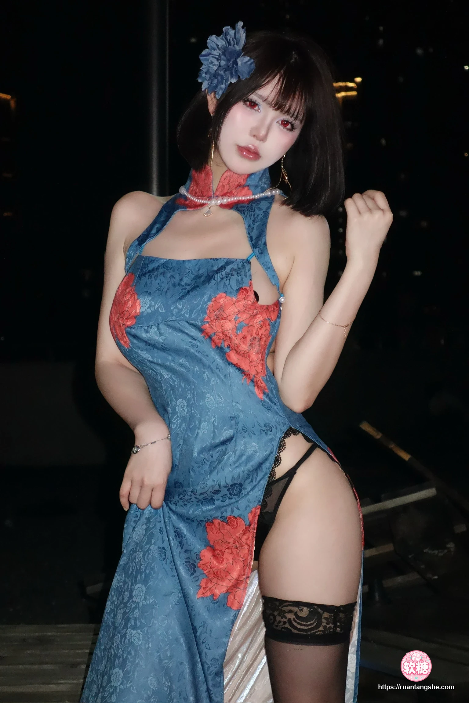 Tina很妖孽呀 Tina很妖孽呀 NO.036 - 碧蓝航线 建武旗袍