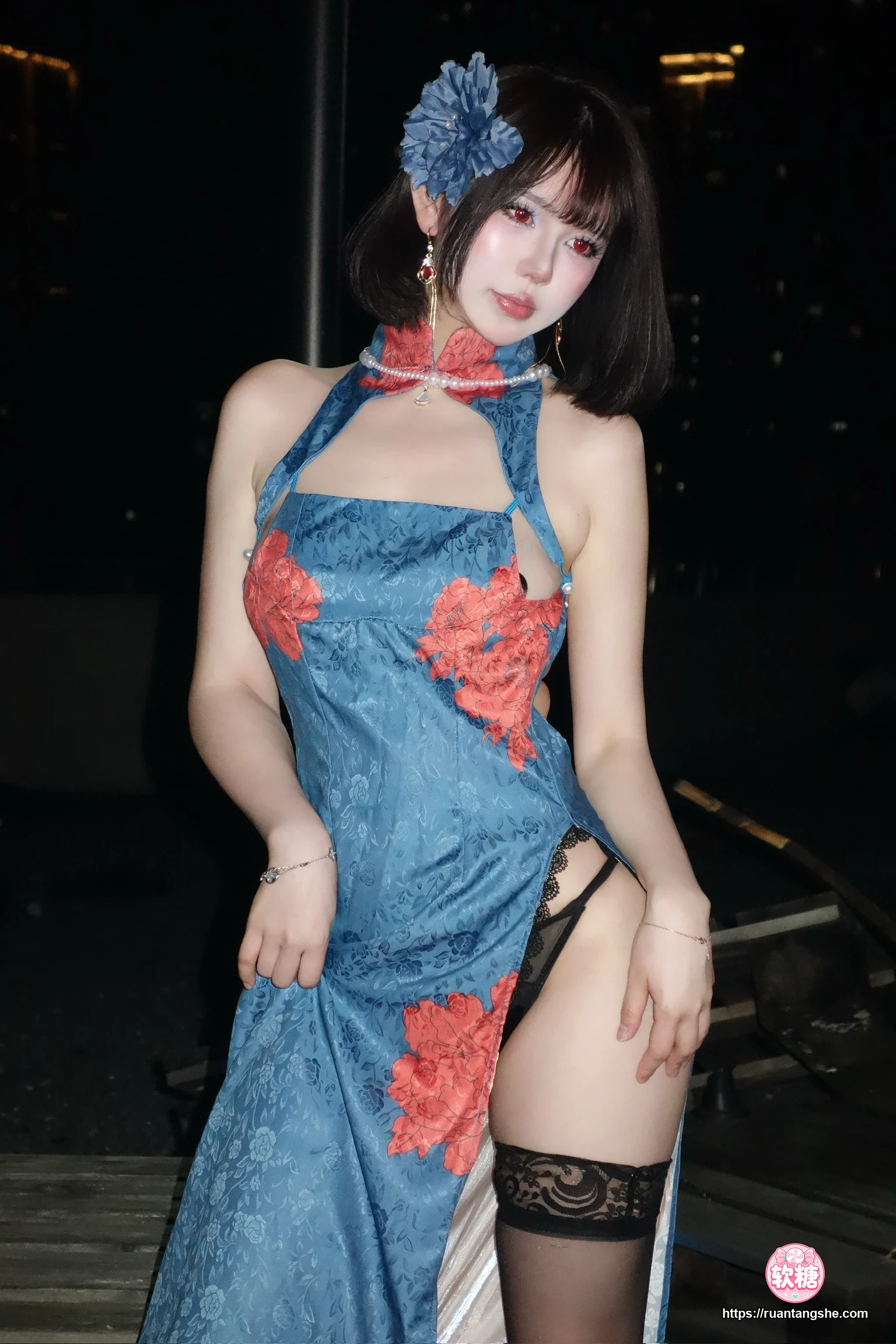 Tina很妖孽呀 Tina很妖孽呀 NO.036 - 碧蓝航线 建武旗袍