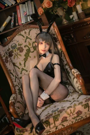 Tomoyo酱《麻衣兔女郎》写真图集 22P｜在线预览与图包下载