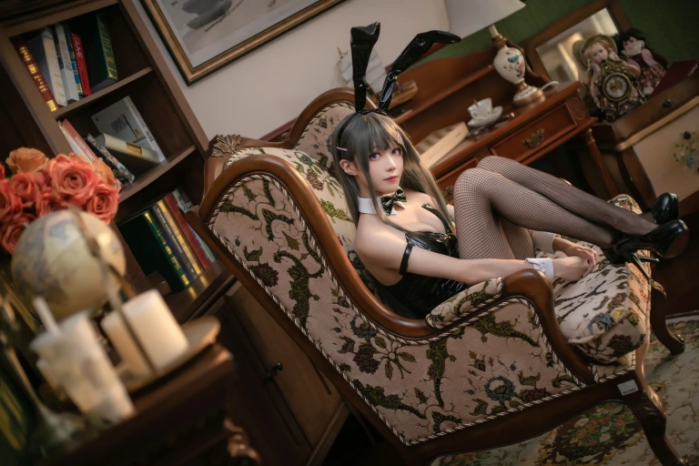 Tomoyo酱《麻衣兔女郎》写真图集 22P｜在线预览与图包下载