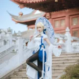 封疆疆v《saber 旗袍》写真图集 34P｜在线预览与图包下载