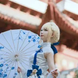 封疆疆v《saber 旗袍》写真图集 34P｜在线预览与图包下载