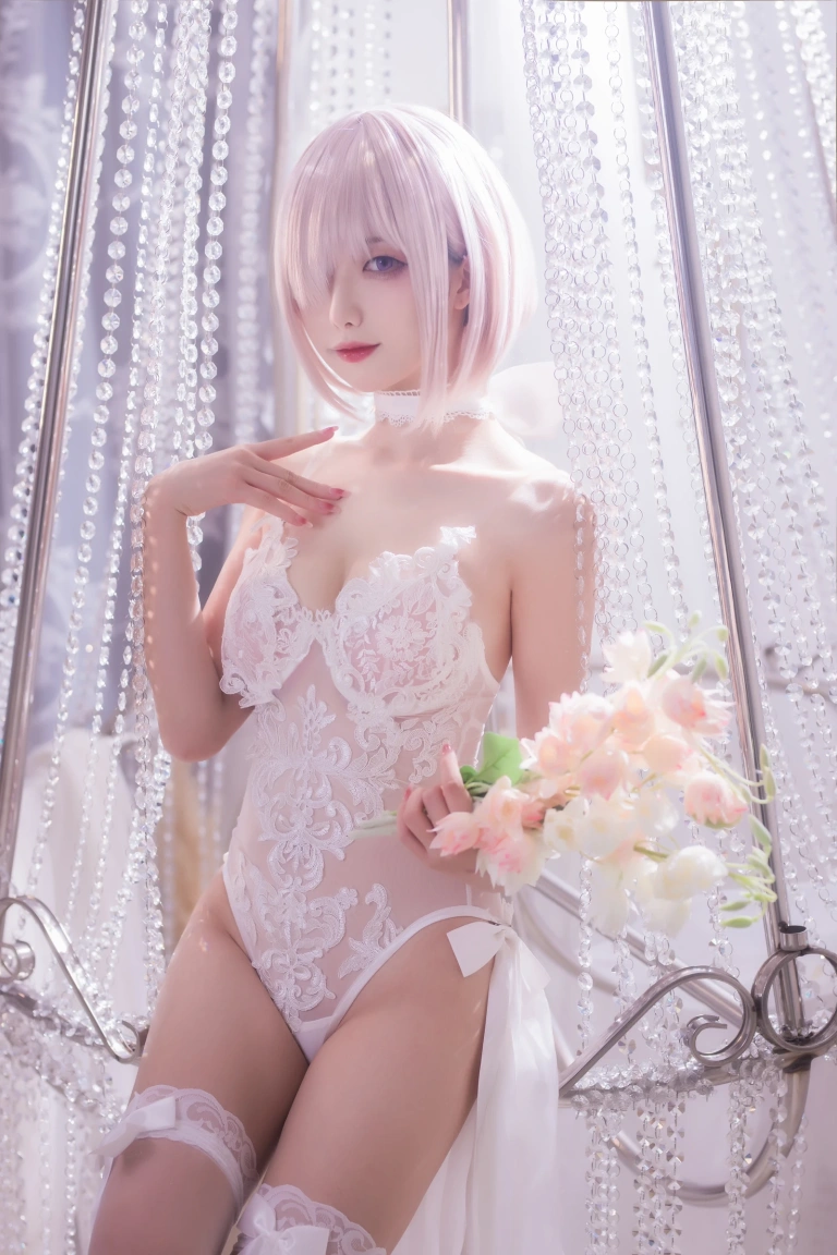 封疆疆v《玛修婚纱》写真图集 36P｜在线预览与图包下载